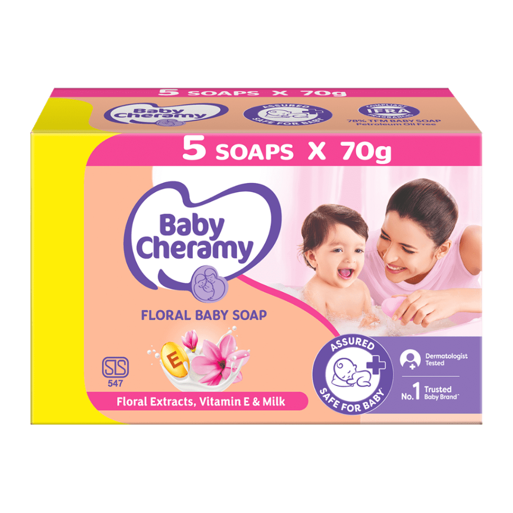 Baby Cheramy Floral Soap Eco Pack 350G Hemas Estore Order Online Today