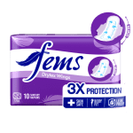 Fems Drytex Wings 10s Pack