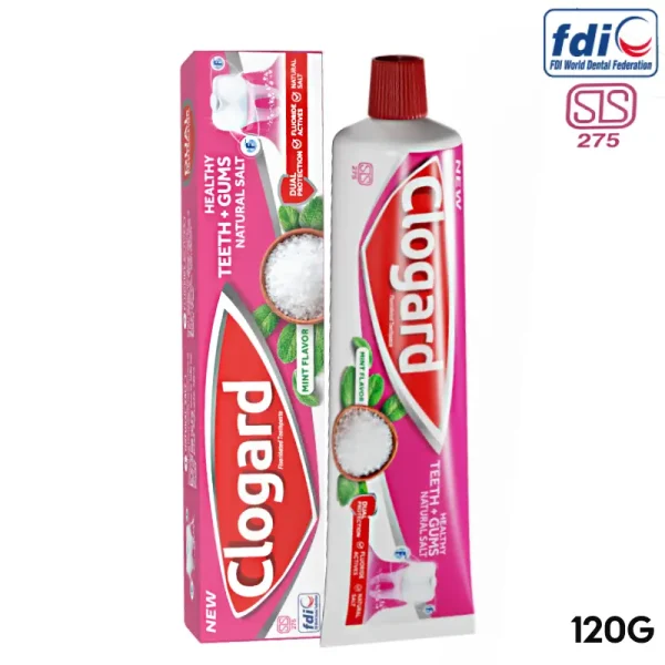 Clogard Natural Salt Toothpaste 120G