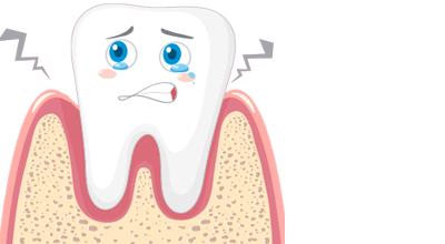 8.Are your teeth wobbly or lose?