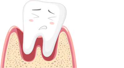 8.Are your teeth wobbly or lose?