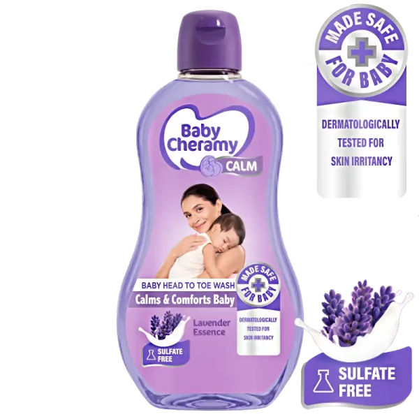 Baby Cheramy Calm Head To Toe Wash 200ML
