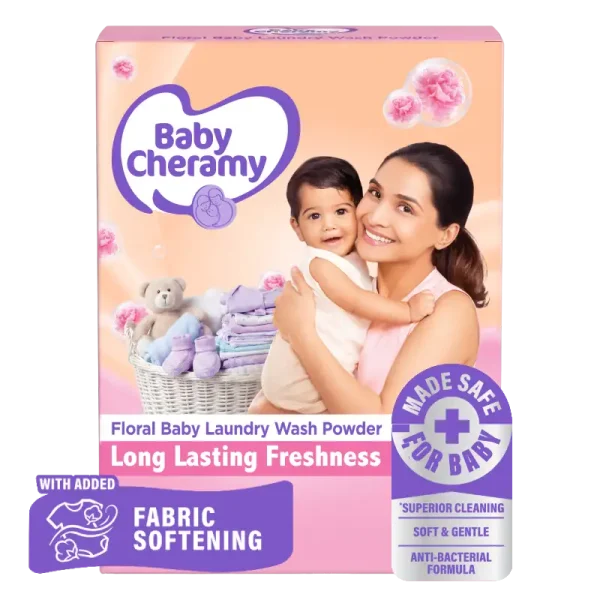 Baby Cheramy Floral Nappy Wash Powder 1KG