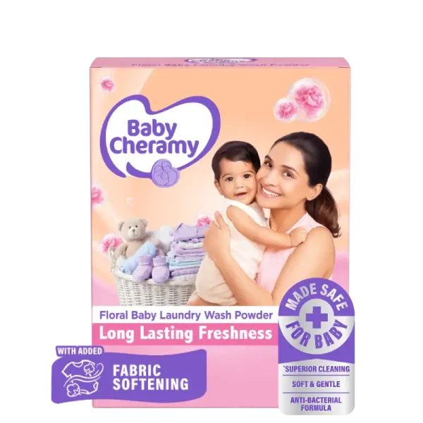 Baby Cheramy Floral Nappy Wash Powder 400G